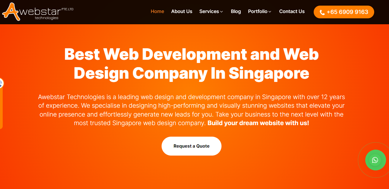 Awebstar Technologies Website builders in Singapore