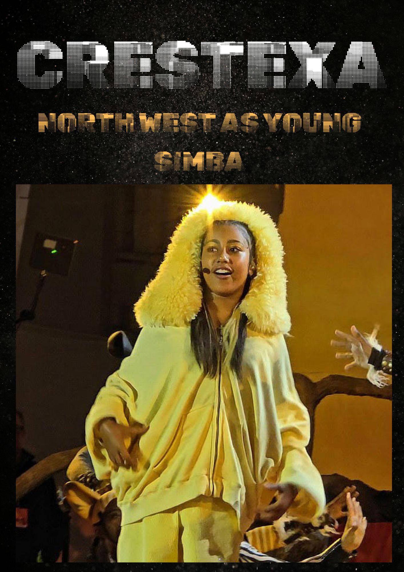 North West as Young Simba